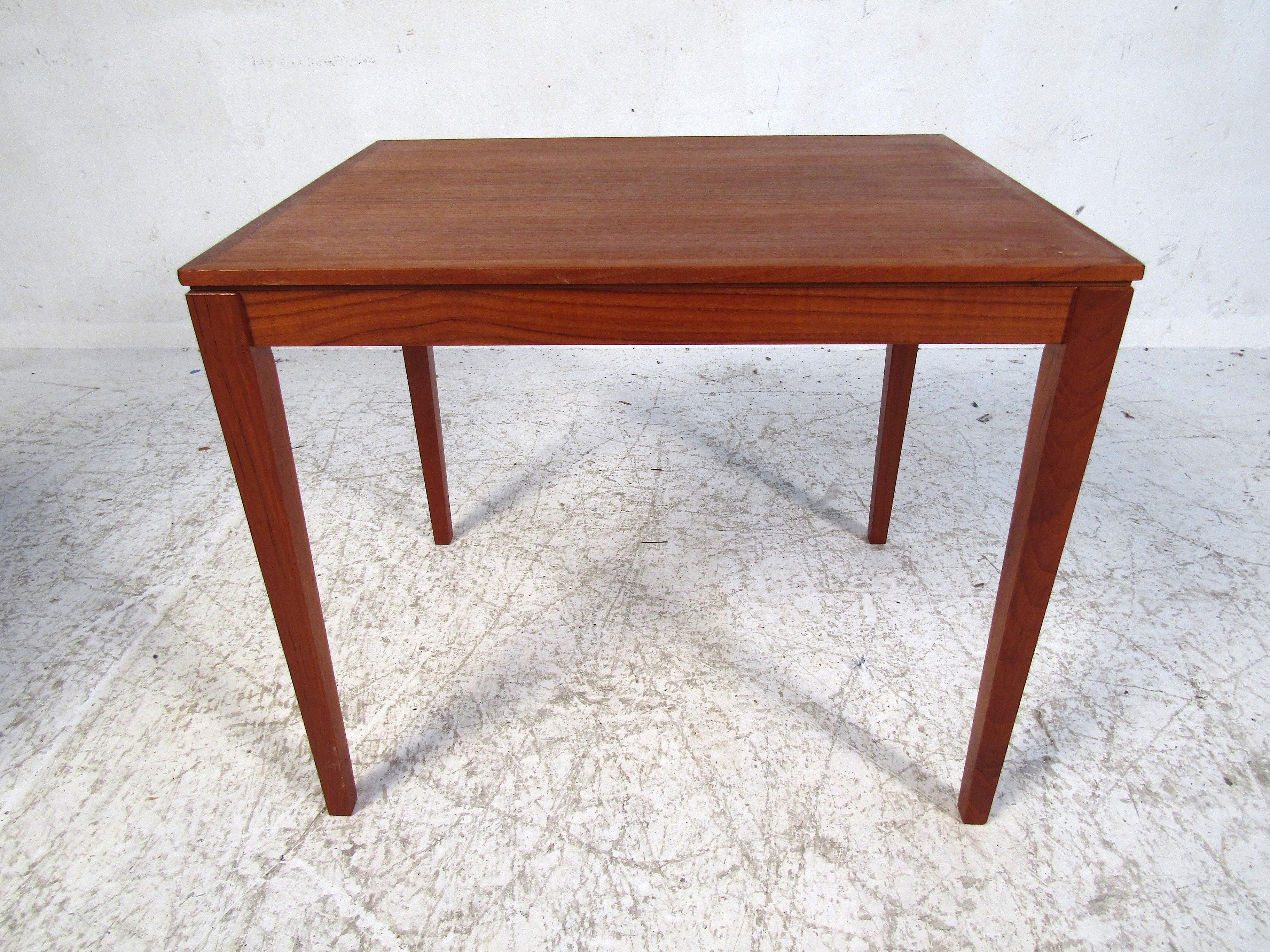 20th Century Set of Bent Silberg Danish Nesting Tables For Sale