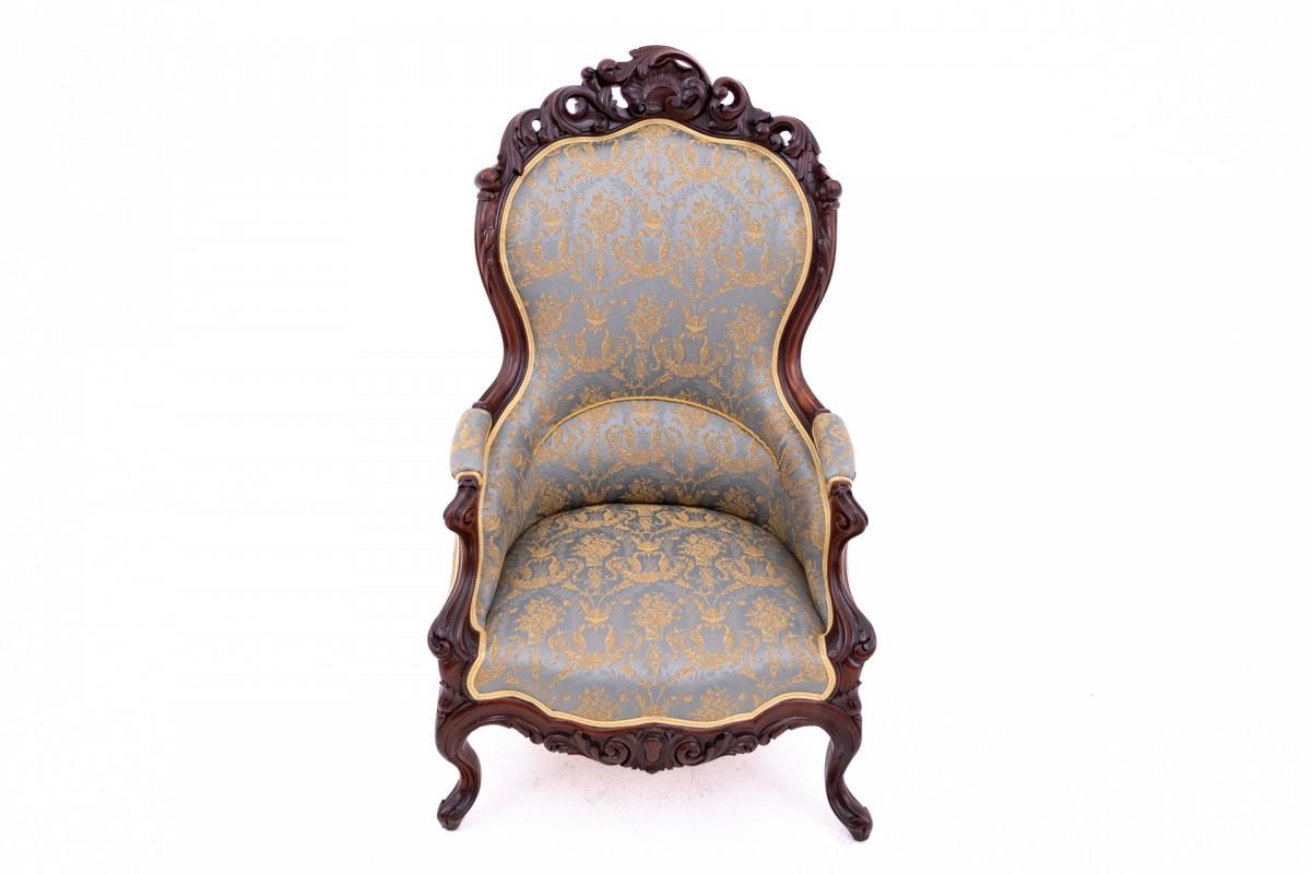 Fin du XIXe siècle Ensemble de fauteuils Berger, France, vers 180. Après la rénovation. en vente