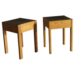 Set of 'Berlage' stools for Kunstmuseum Den Haag, H.H. van Zeggeren, 1935