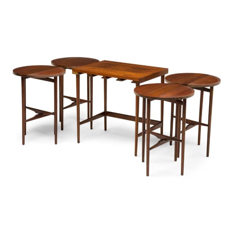 Ensemble de tables d'appoint Bertha Schaefor pour M. Singer & Sons Bon état - En vente à Queens, NY