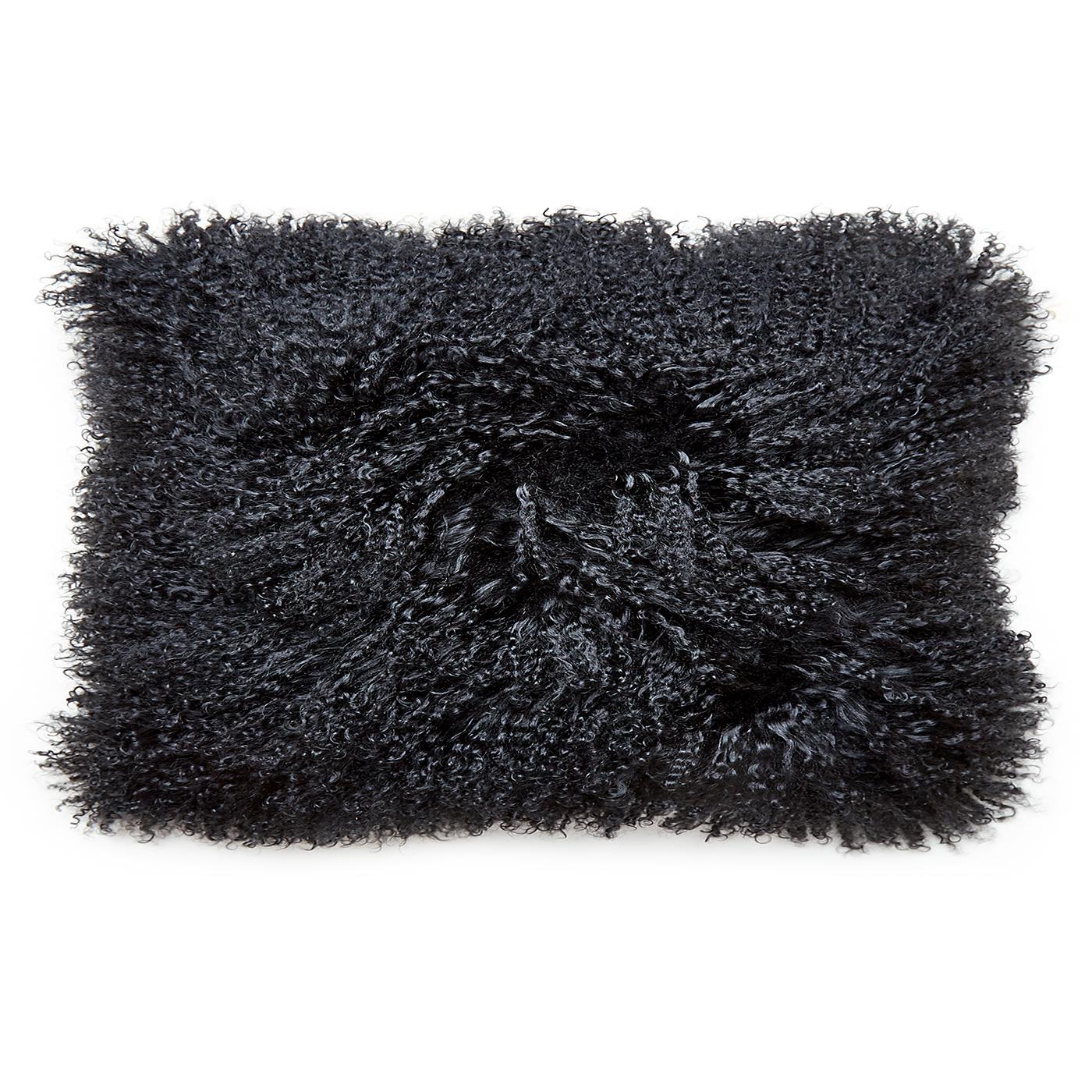 Trippy texture. Made from luxe Mongolian sheep fur, this pair of two pillows will add soft-focus glamour to your sofa or bedscape. Chic up your chalet, perk up your penthouse, or stylize your studio.

Specs:
100% Mongolian lamb hair face
100%
