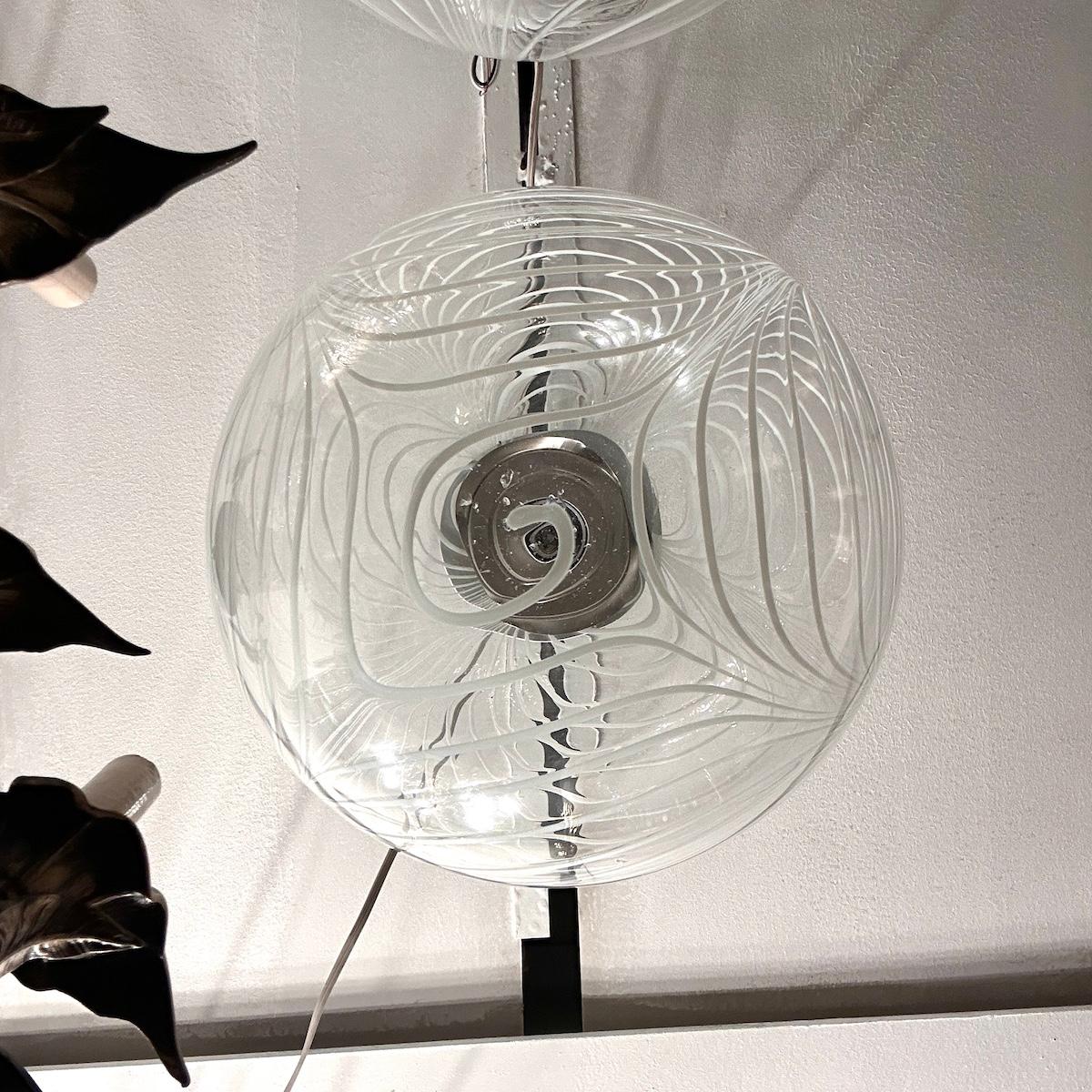 Set mundgeblasener Glaskugellaternen, einzeln verkauft im Angebot 7