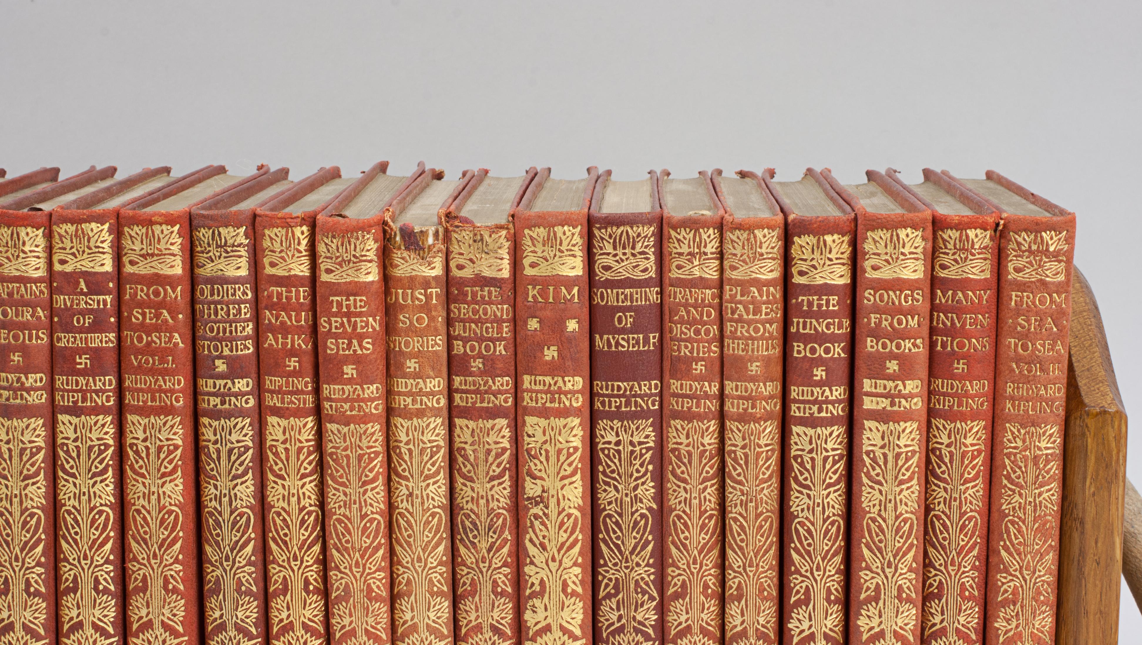 20th Century Set Of Books, Rudyard Kipling For Sale