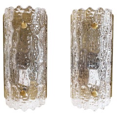 Set di lampade in ottone di Carl Fagerlund per Lyfa, anni '60, Danimarca