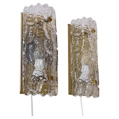 Set of Brass Sconces by Carl Fagerlund for Lyfa, 1960s, Denmark