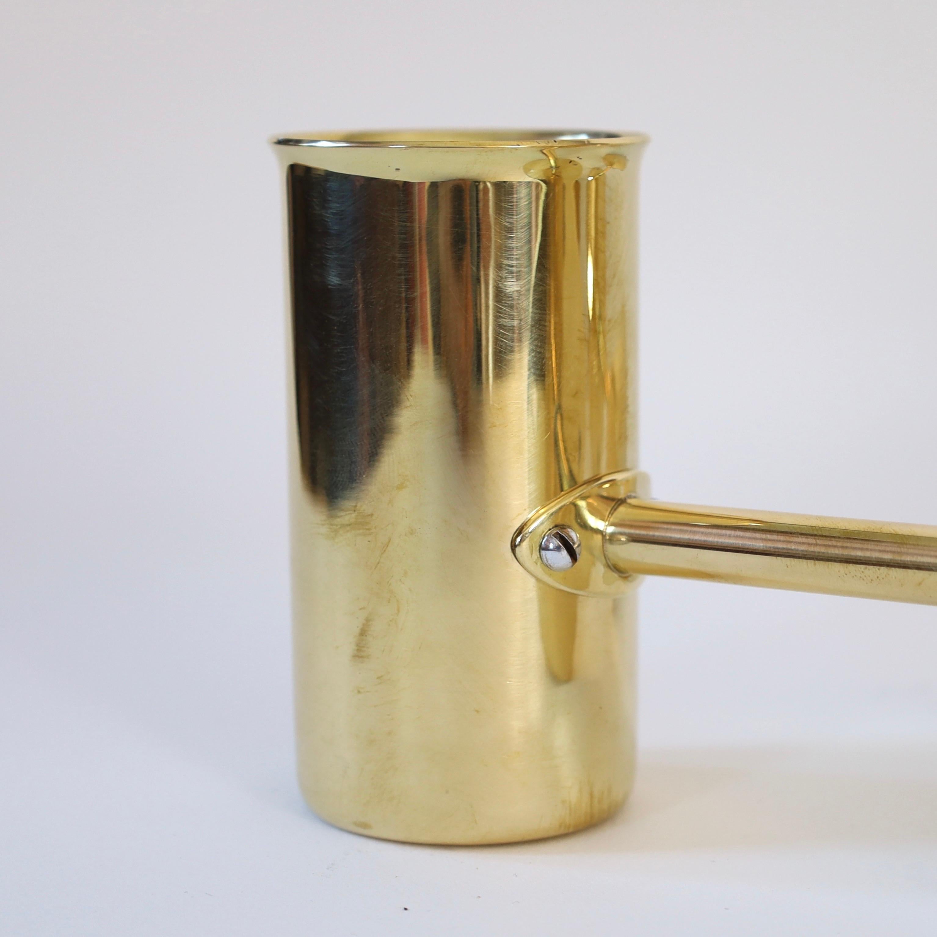Set of Brass Sconces by Hans-Agne Jakobsson, 1960s, Sweden 4