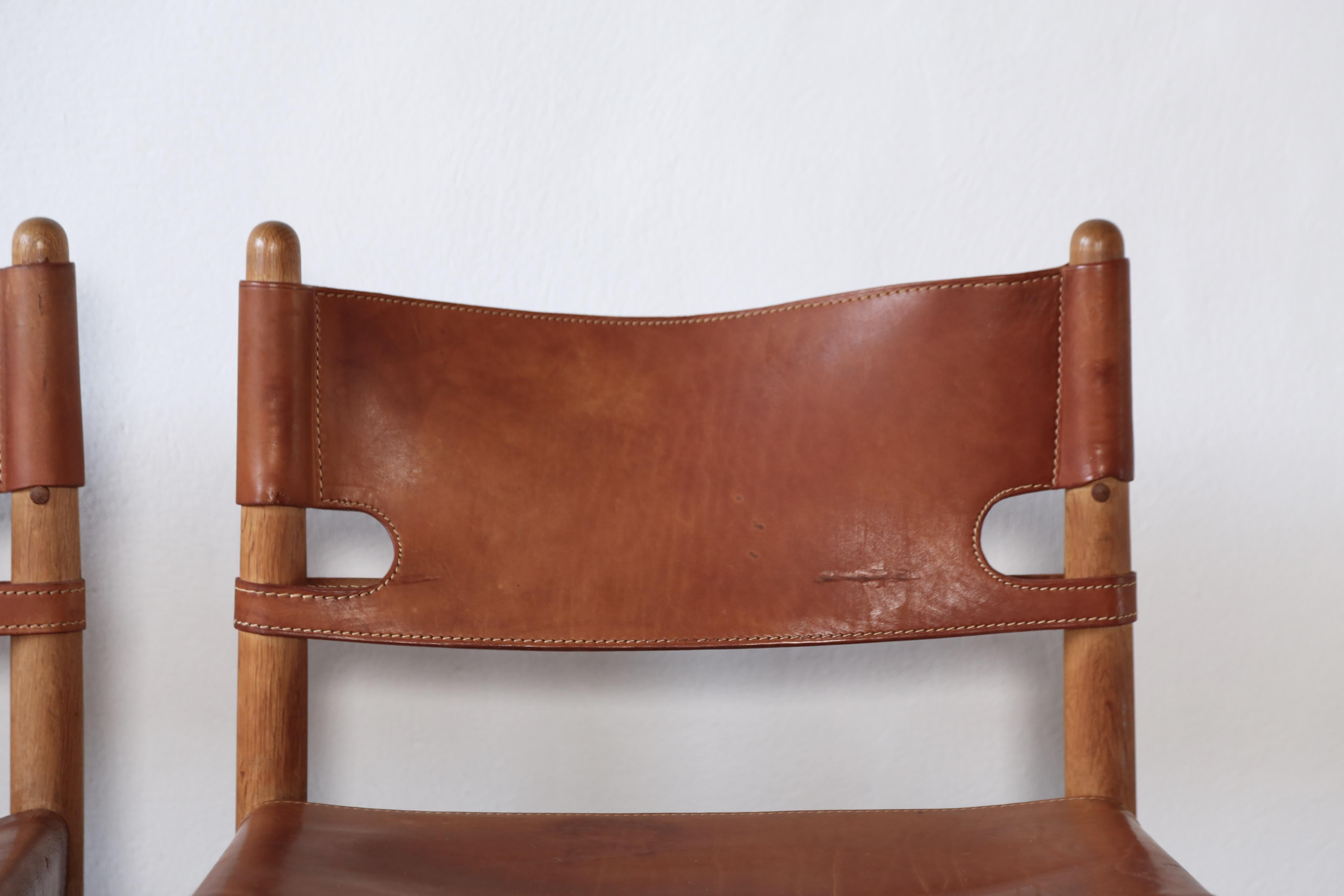 Satz von Børge 'Borge' Mogensen Jagd-Esszimmerstühlen, Modell 3251, Dänemark, 60er-Jahre (20. Jahrhundert) im Angebot