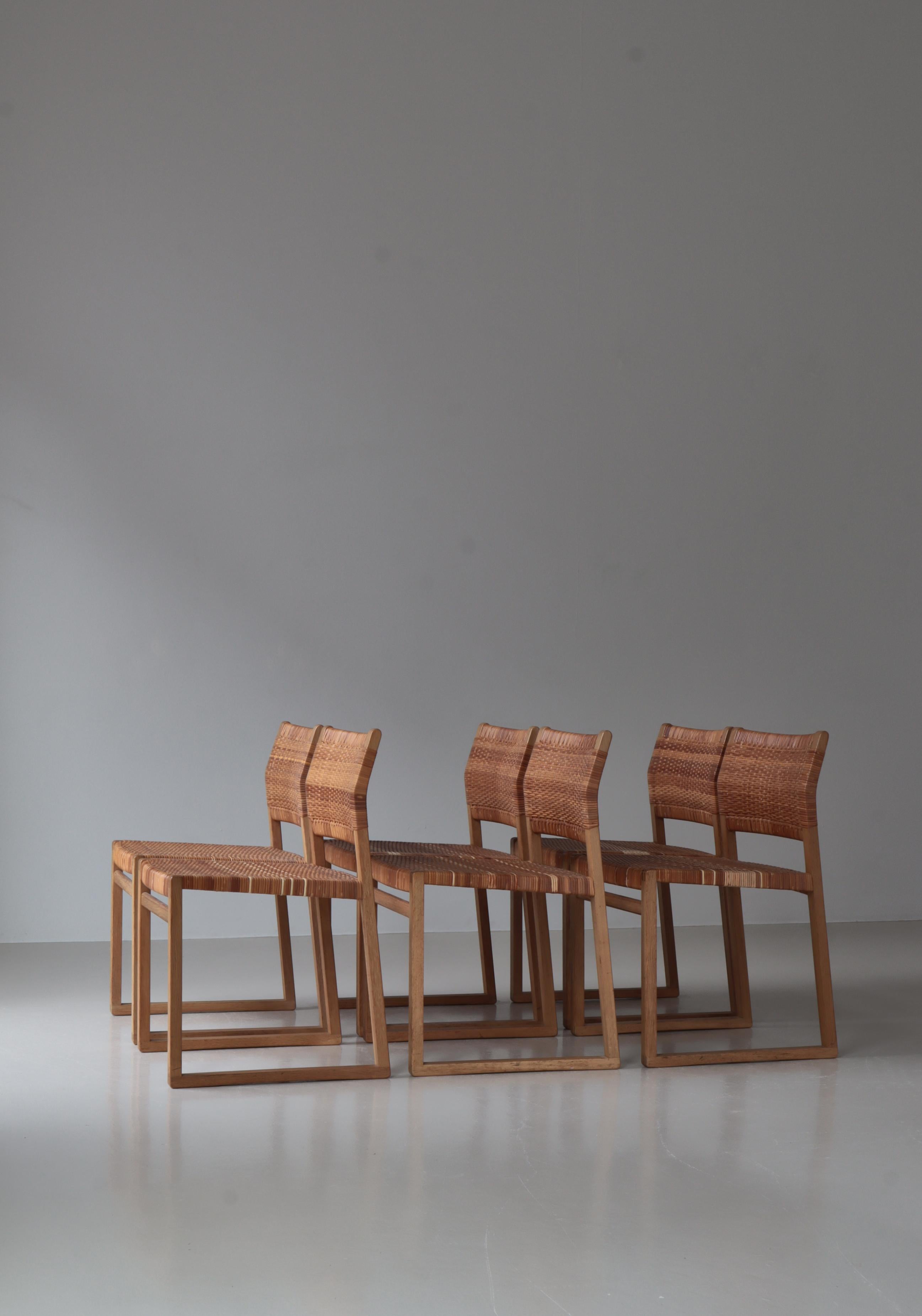 Set di sedie da pranzo Børge Mogensen 