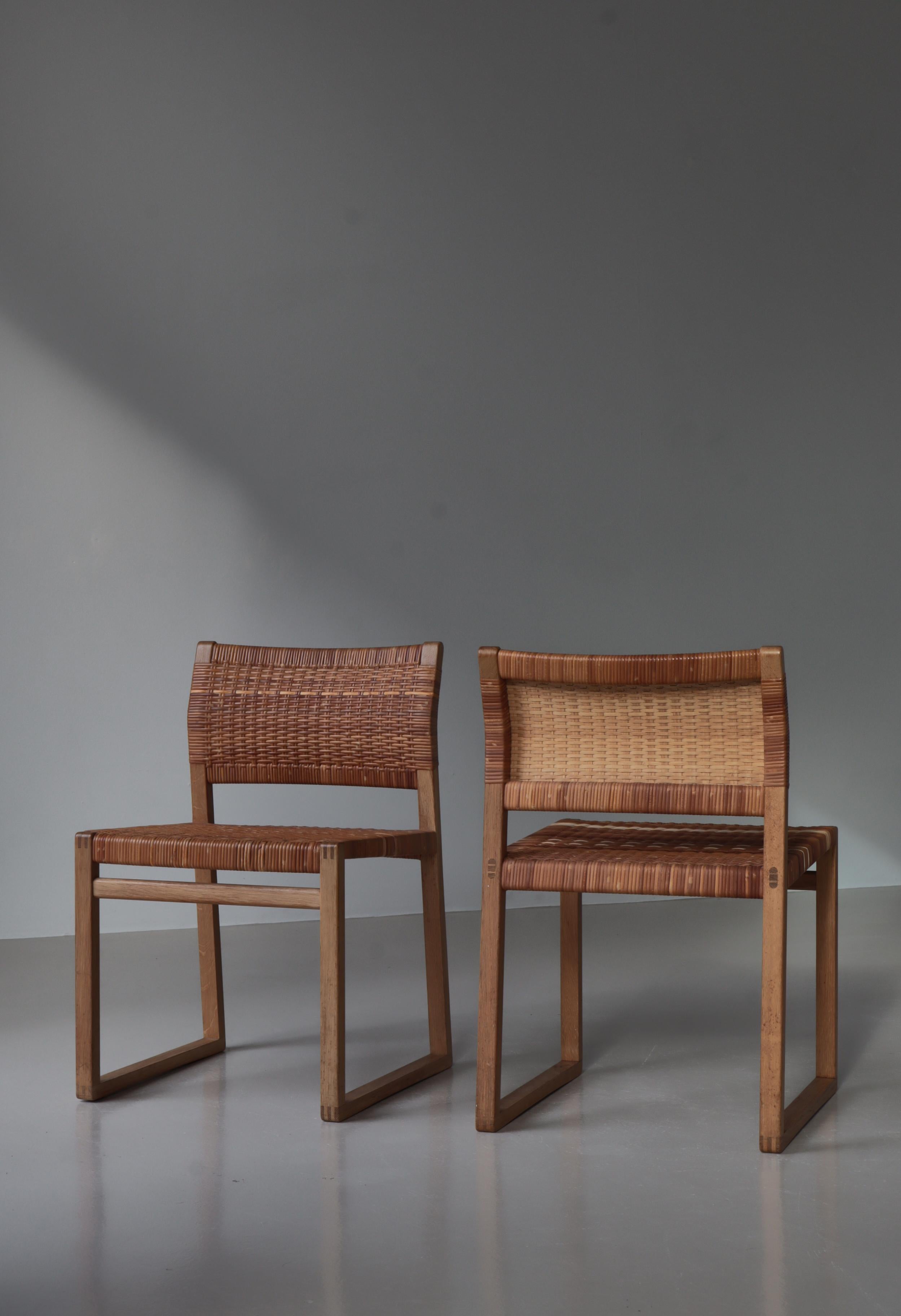 Set di sedie da pranzo Børge Mogensen 