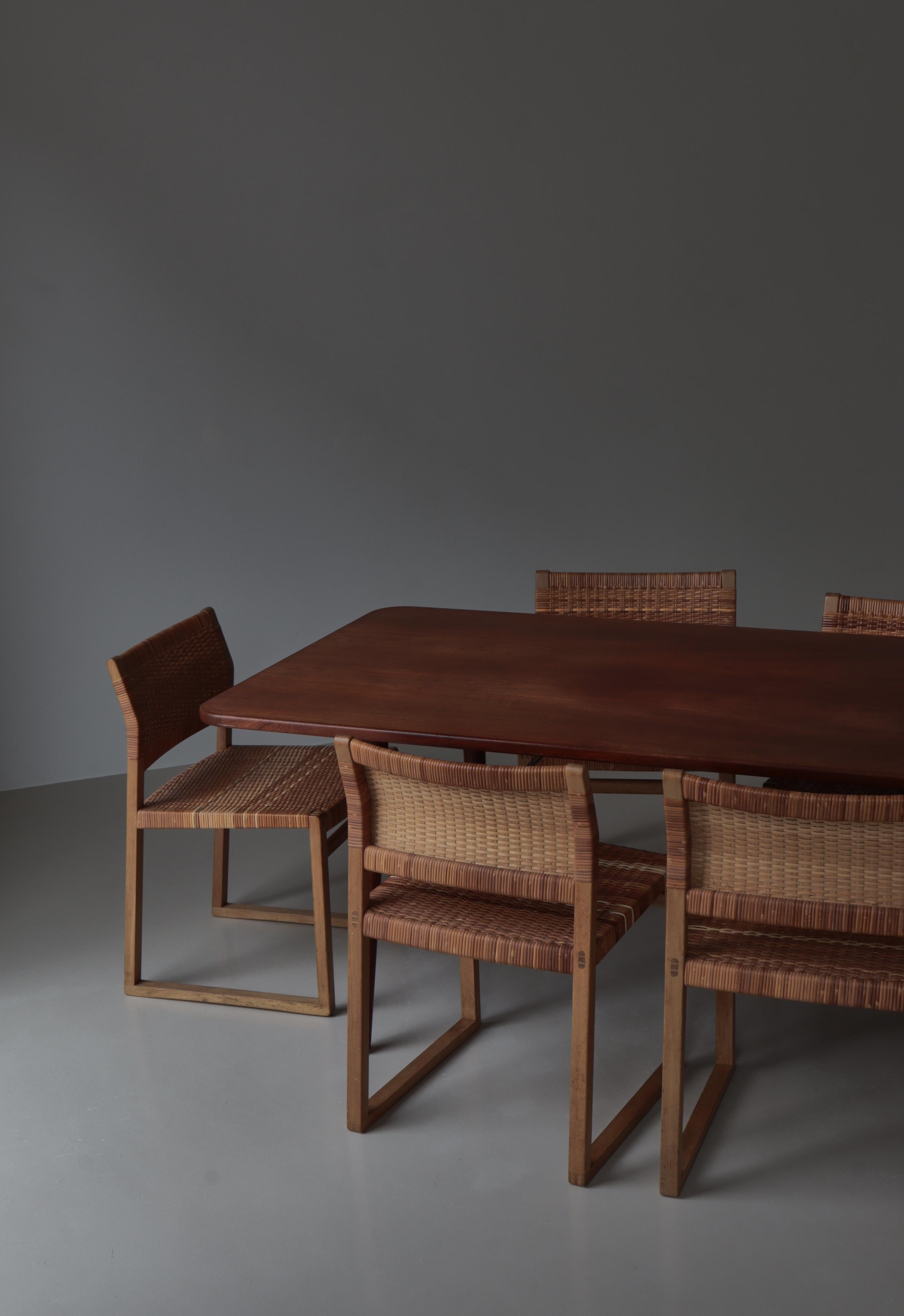 Set di sedie da pranzo Børge Mogensen 