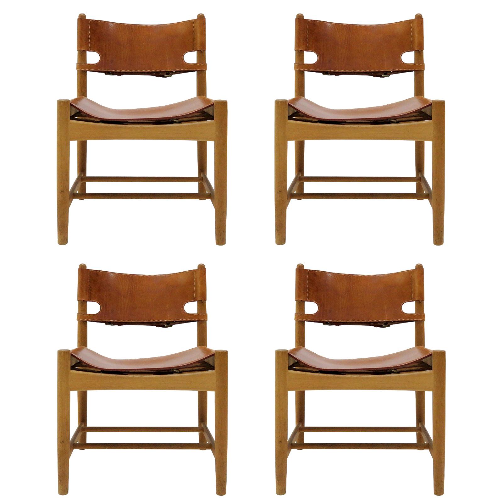 Set of Børge Mogensen 'Hunting' Chairs, Model 3237