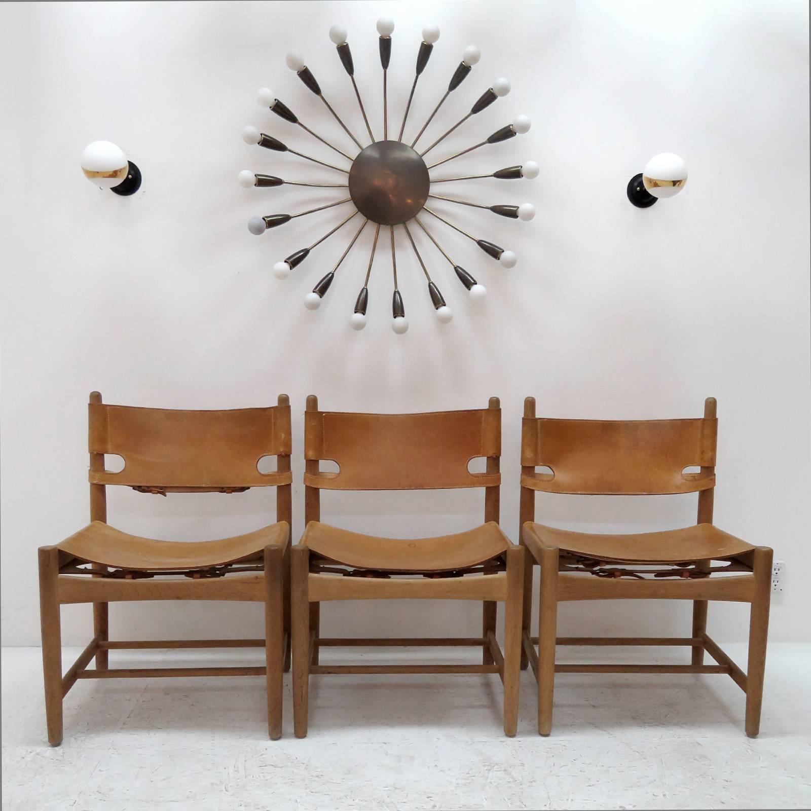 Set of Børge Mogensen 'Hunting' Chairs, Model 3237 2