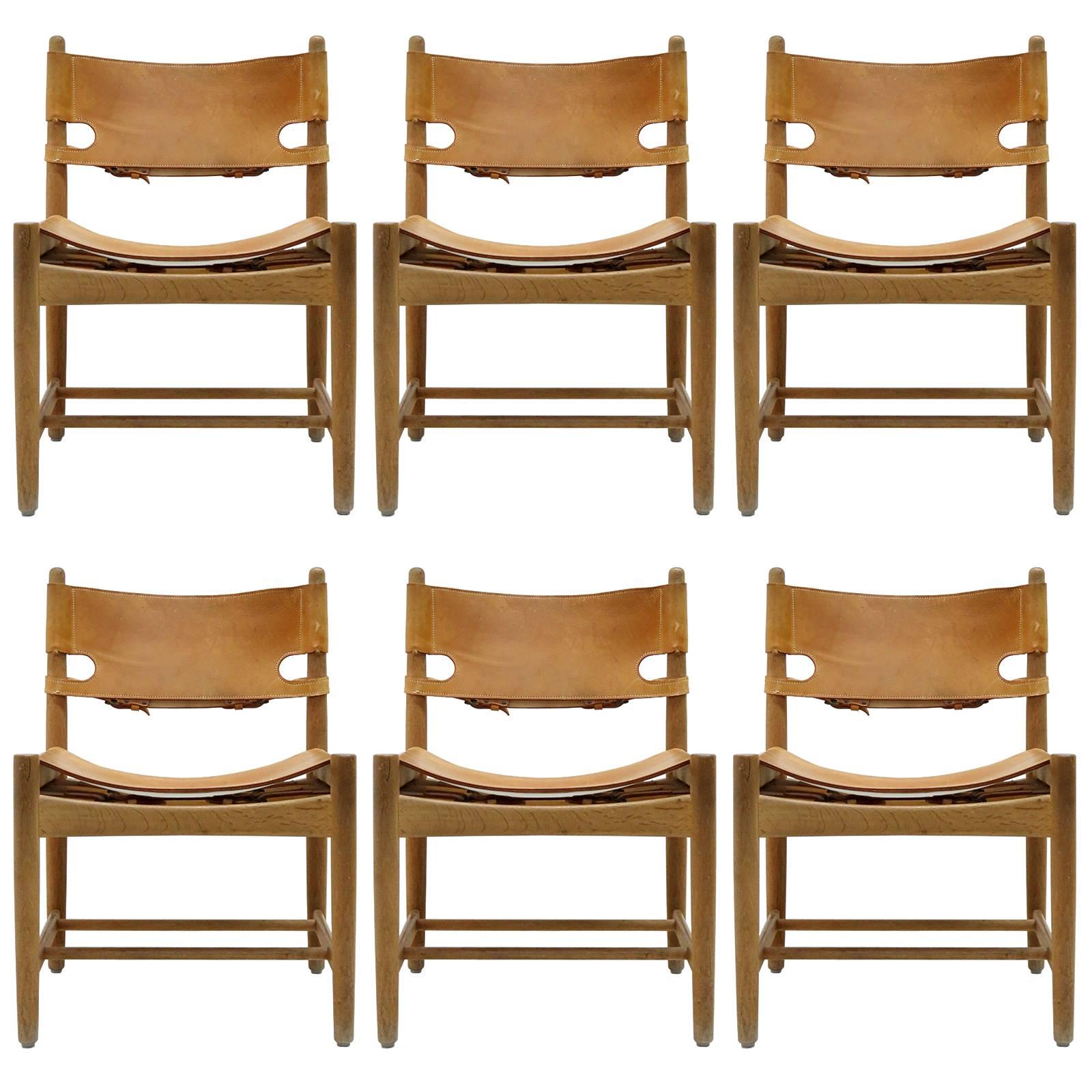 Set of Børge Mogensen 'Hunting' Chairs, Model 3237