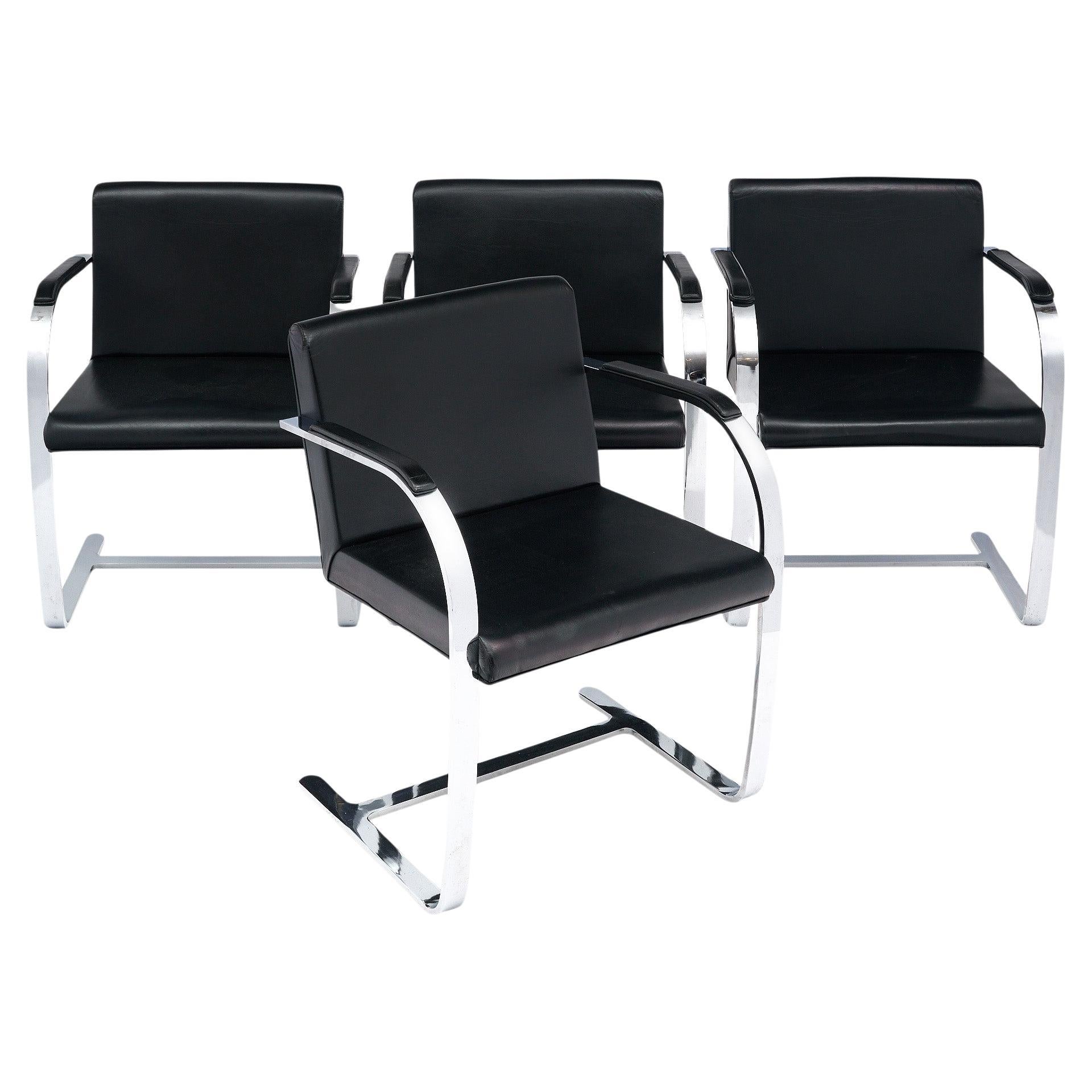 Set of Brno Chairs by Mies van der Rohe For Sale