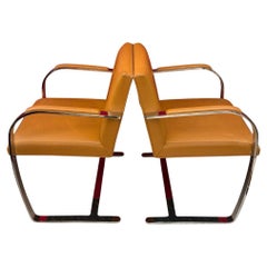 Set of BRNO Chairs by Mies van der Rohe, Knoll Edition' 1980