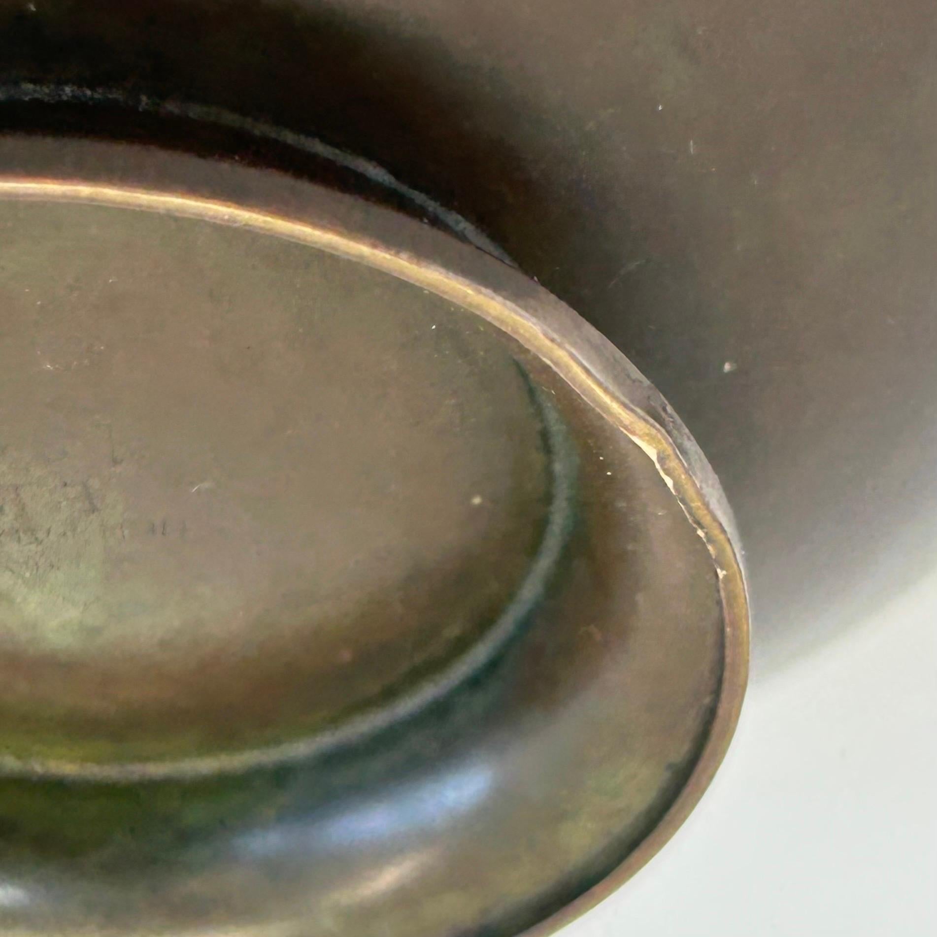 Set of Just Andersen bronze bowls, 1930s, Denmark For Sale 5