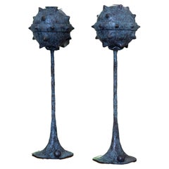 Set of Bronze Candlesticks "Roma" Collection 'VG' Primus Small Limited Edition