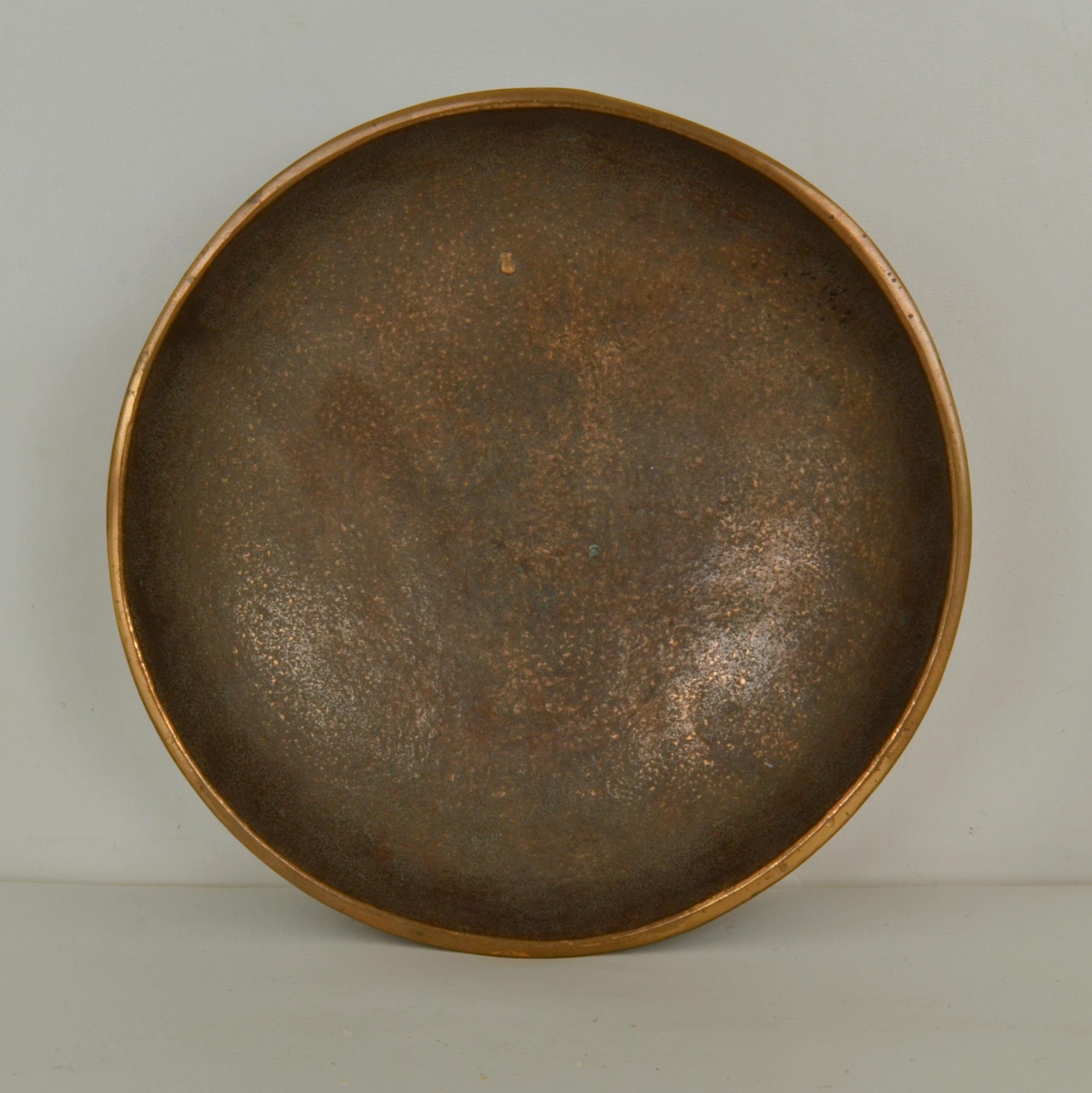 Mid-Century Modern Set of Bronze Decorative Bowls