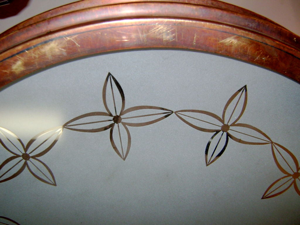 Etched Set of Bronze Light Fixtures, Sold individually For Sale