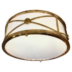 Ensemble de supports en bronze et verre dépoli, vendus individuellement
