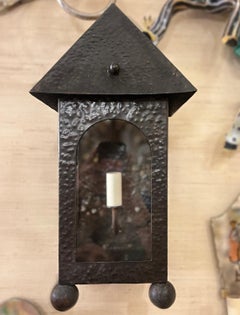 Set of Bronze Outdoor Lantern Sconces, Sold per Pair