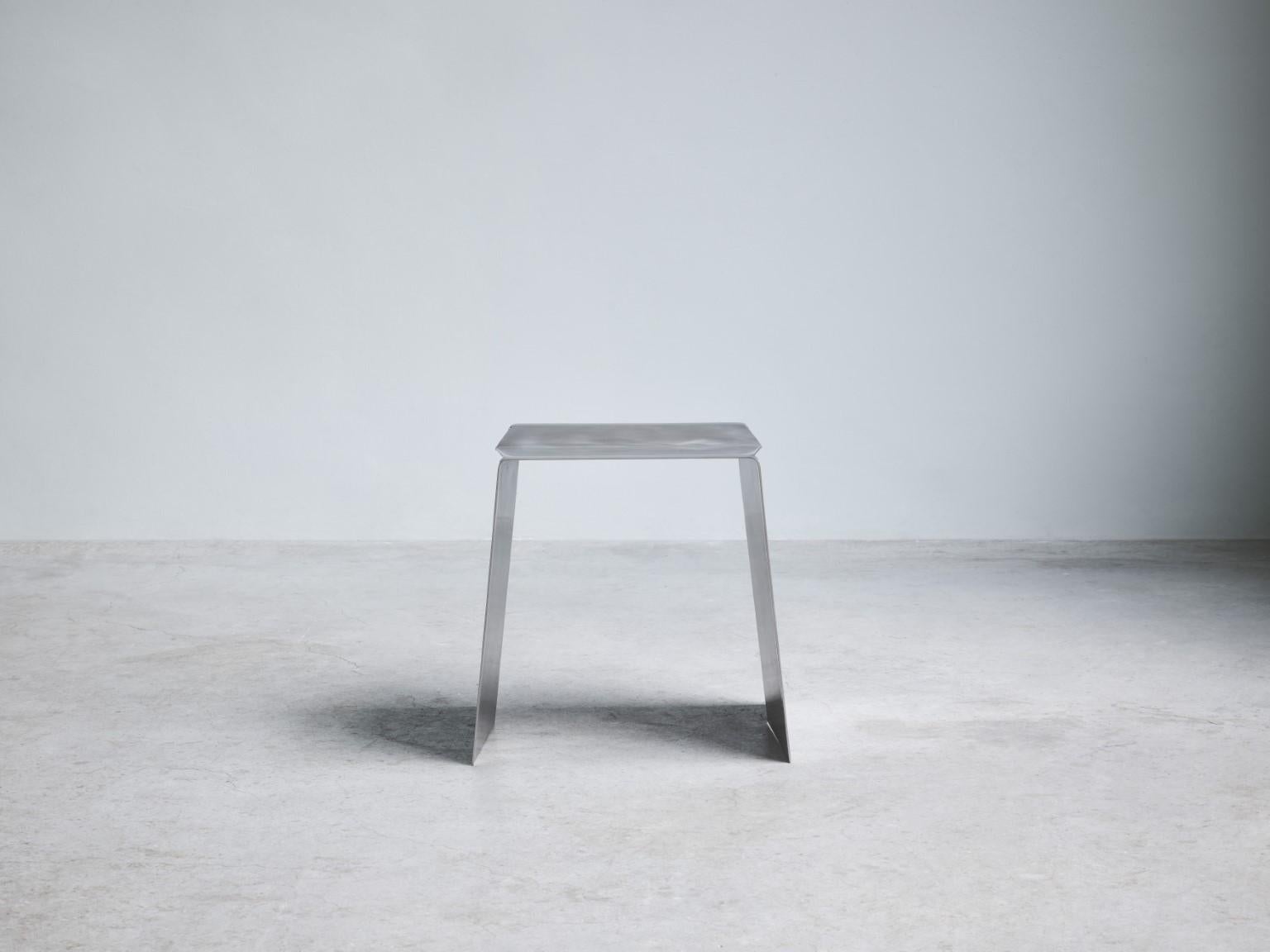 Set of Camber Stool and Bench by Paul Coenen In New Condition For Sale In Geneve, CH