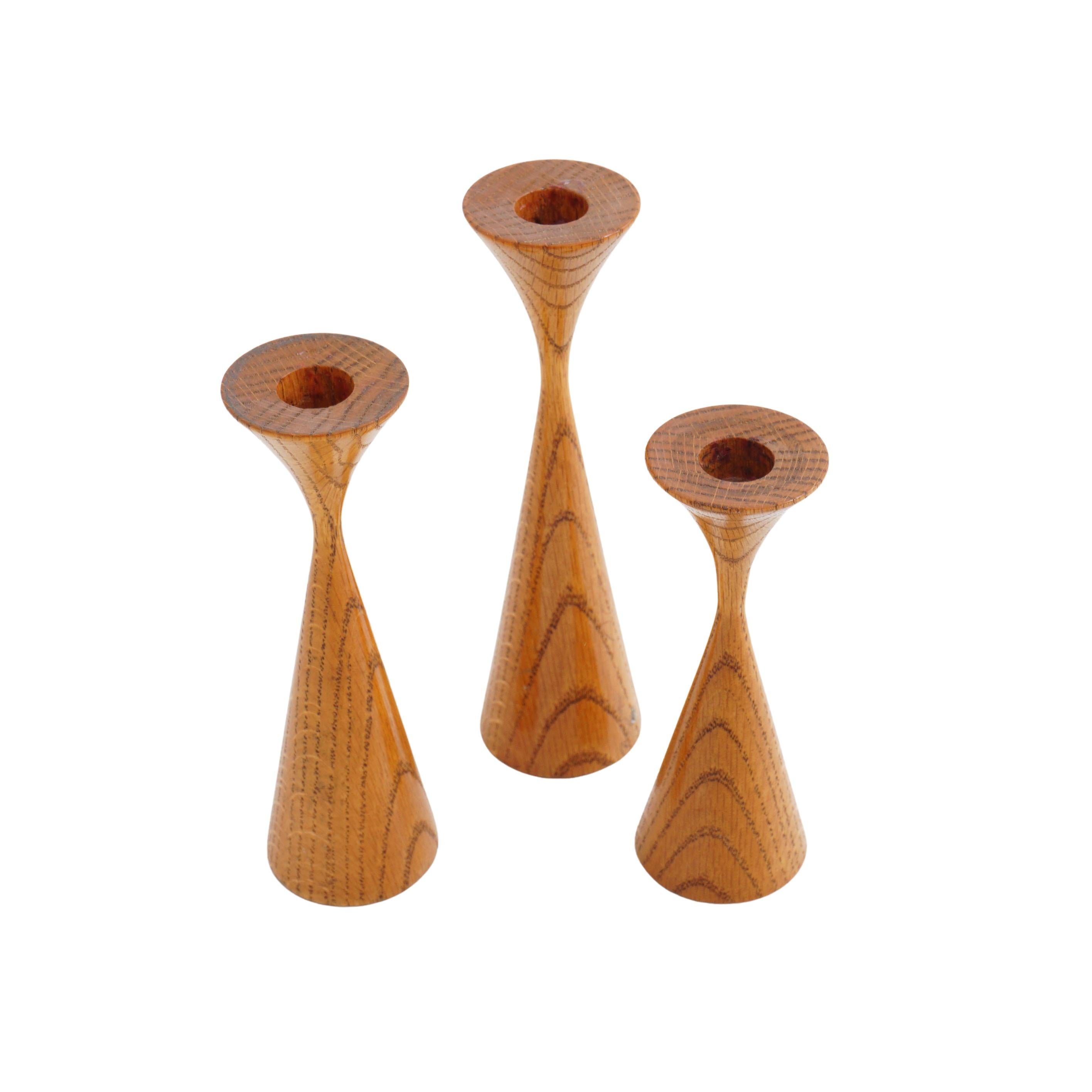 Set of Candle Holders by Rude Osolnik, 1960s