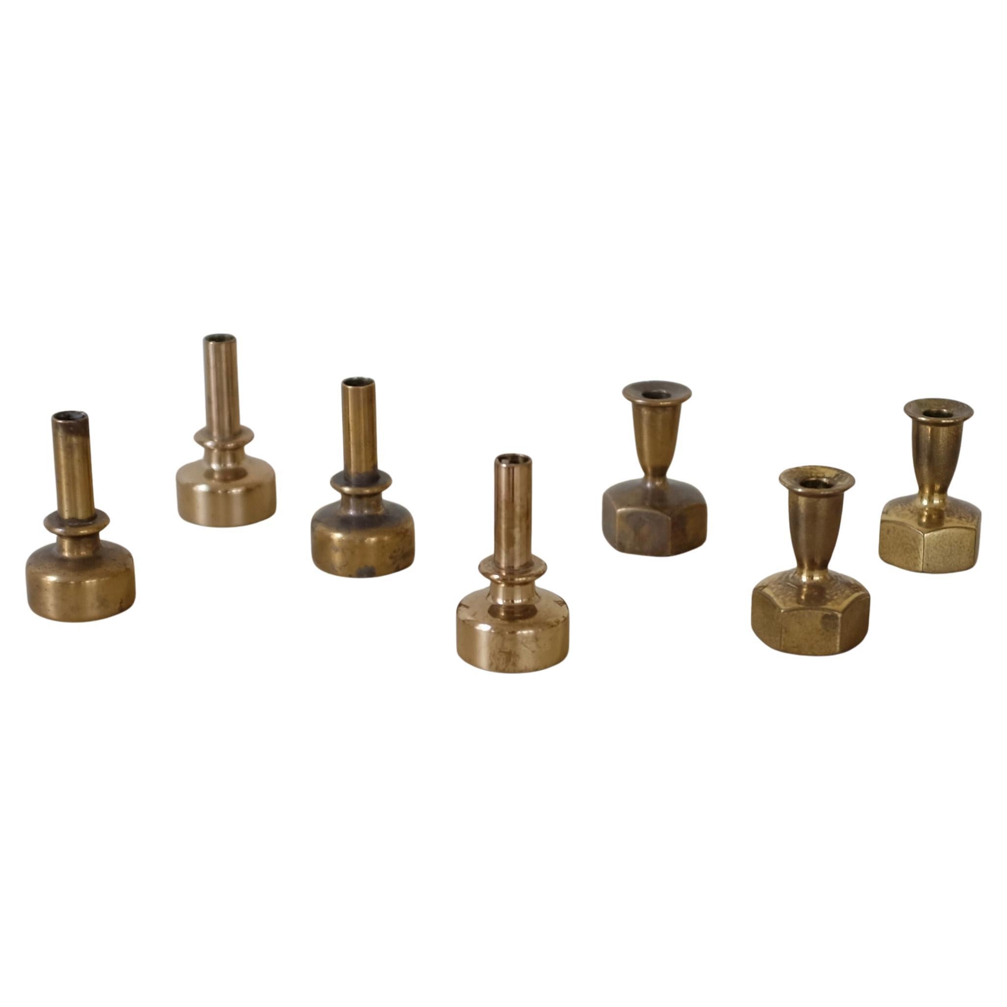 Set of Candle holders in Modell L125 and L 92 by Hans-Agne Jakobsson in vendita