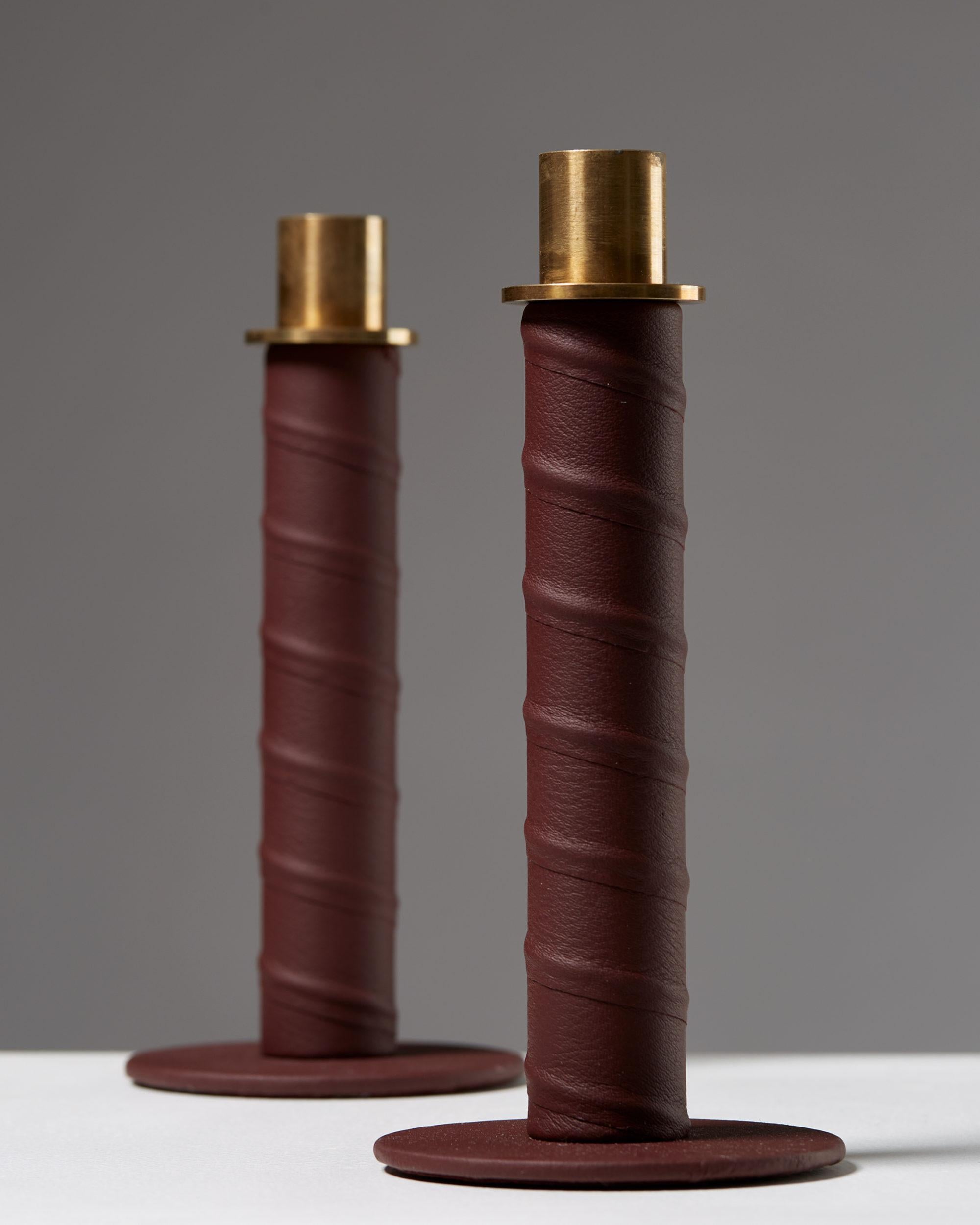 Swedish Set of Candlesticks “Herrgård” Designed by Alexander Lervik, Sweden, 2013