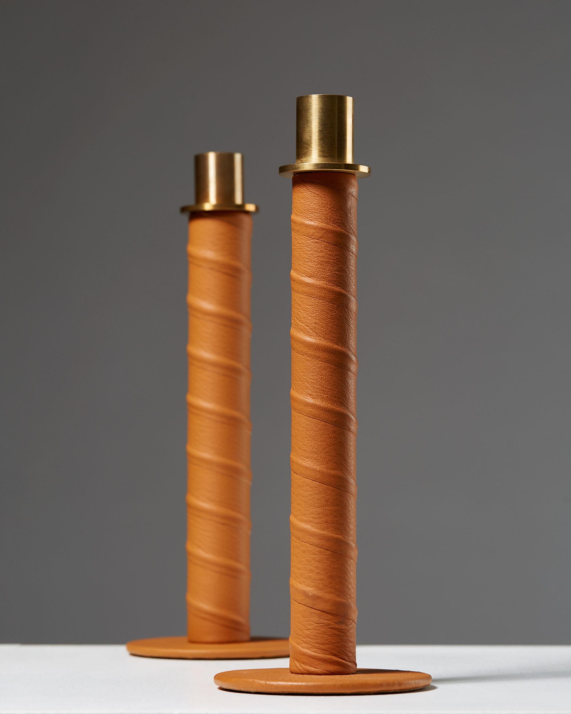 Swedish Set of Candlesticks “Herrgård” Designed by Alexander Lervik, Sweden, 2013