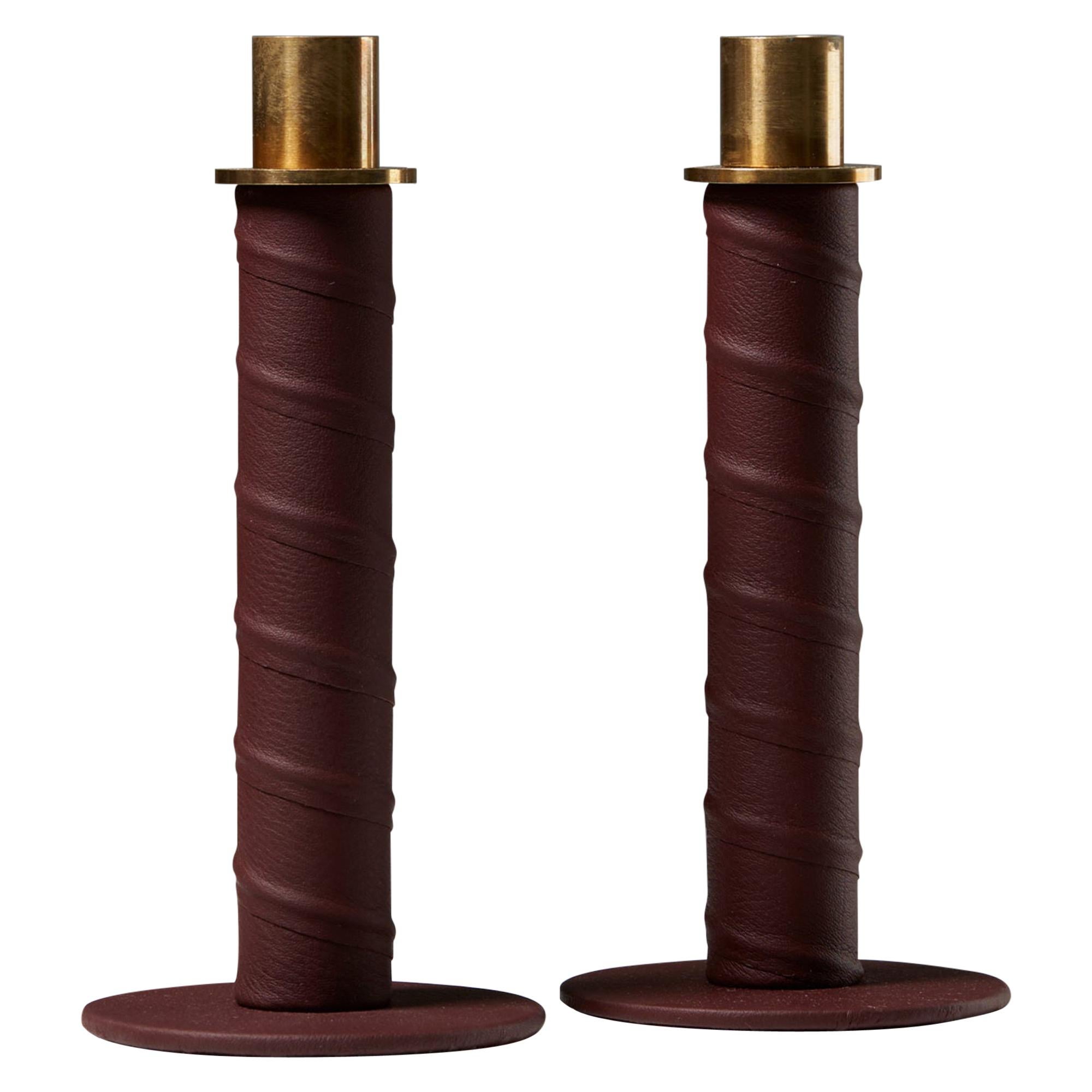 Set of Candlesticks “Herrgård” Designed by Alexander Lervik, Sweden, 2013