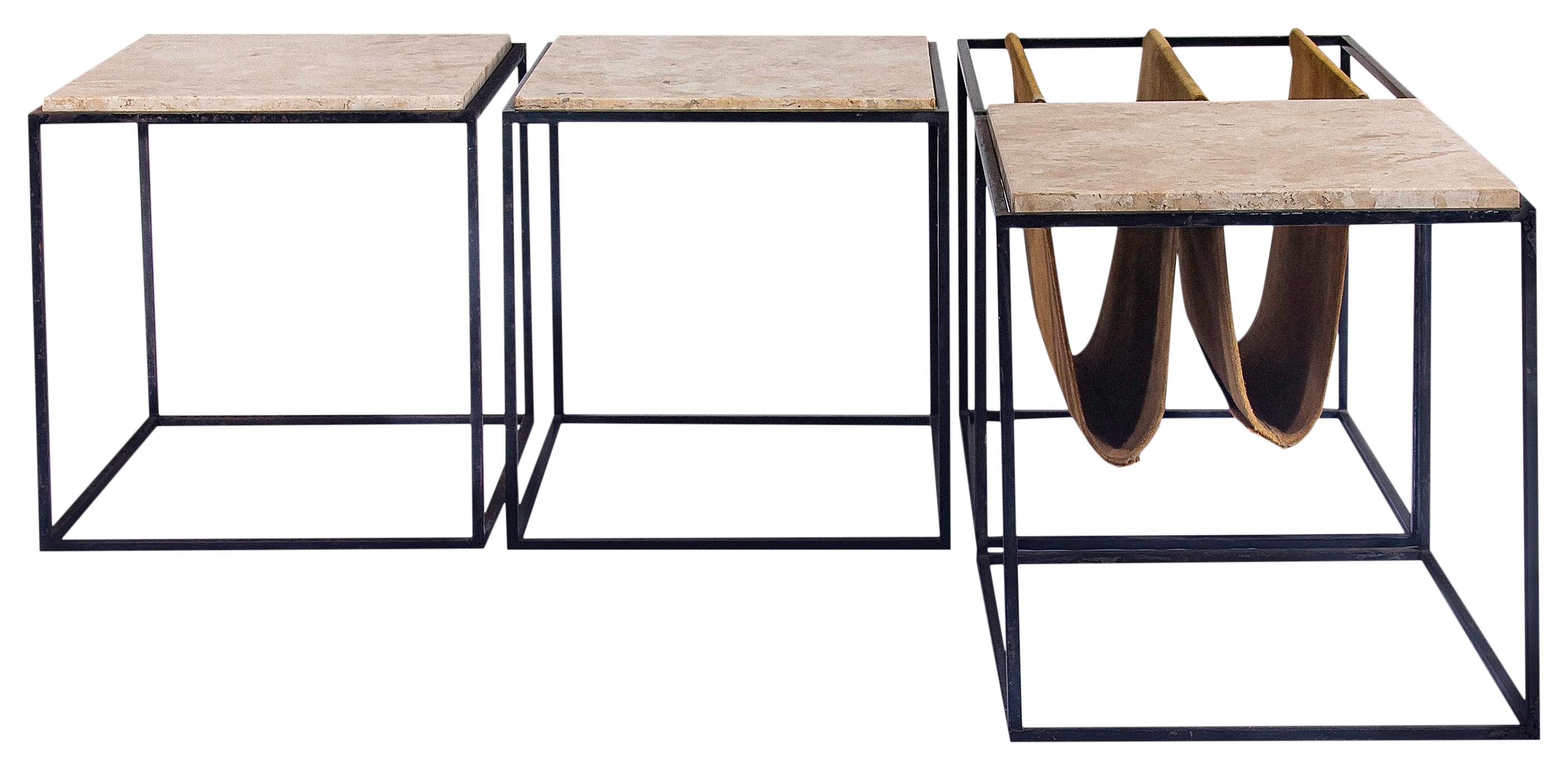 Mid-Century Modern Ensemble de tables d'appoint 