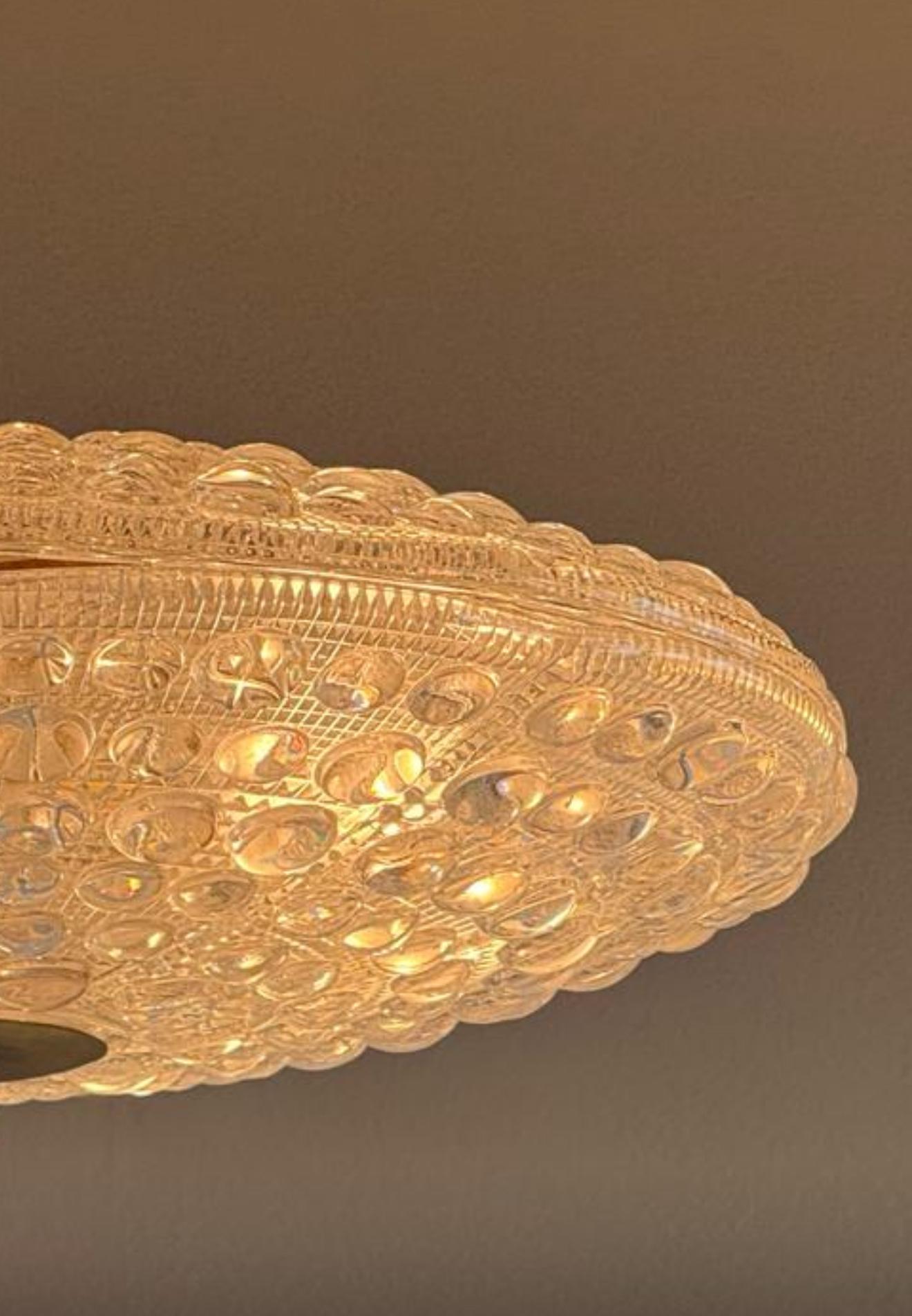 Set of Carl Fagerlund for Orrefors Pendant Light for Lyfa, Denmark, 1960s For Sale 7
