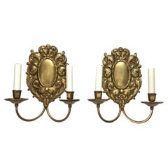 Set di lampade Caldwell in bronzo fuso, vendute a coppie