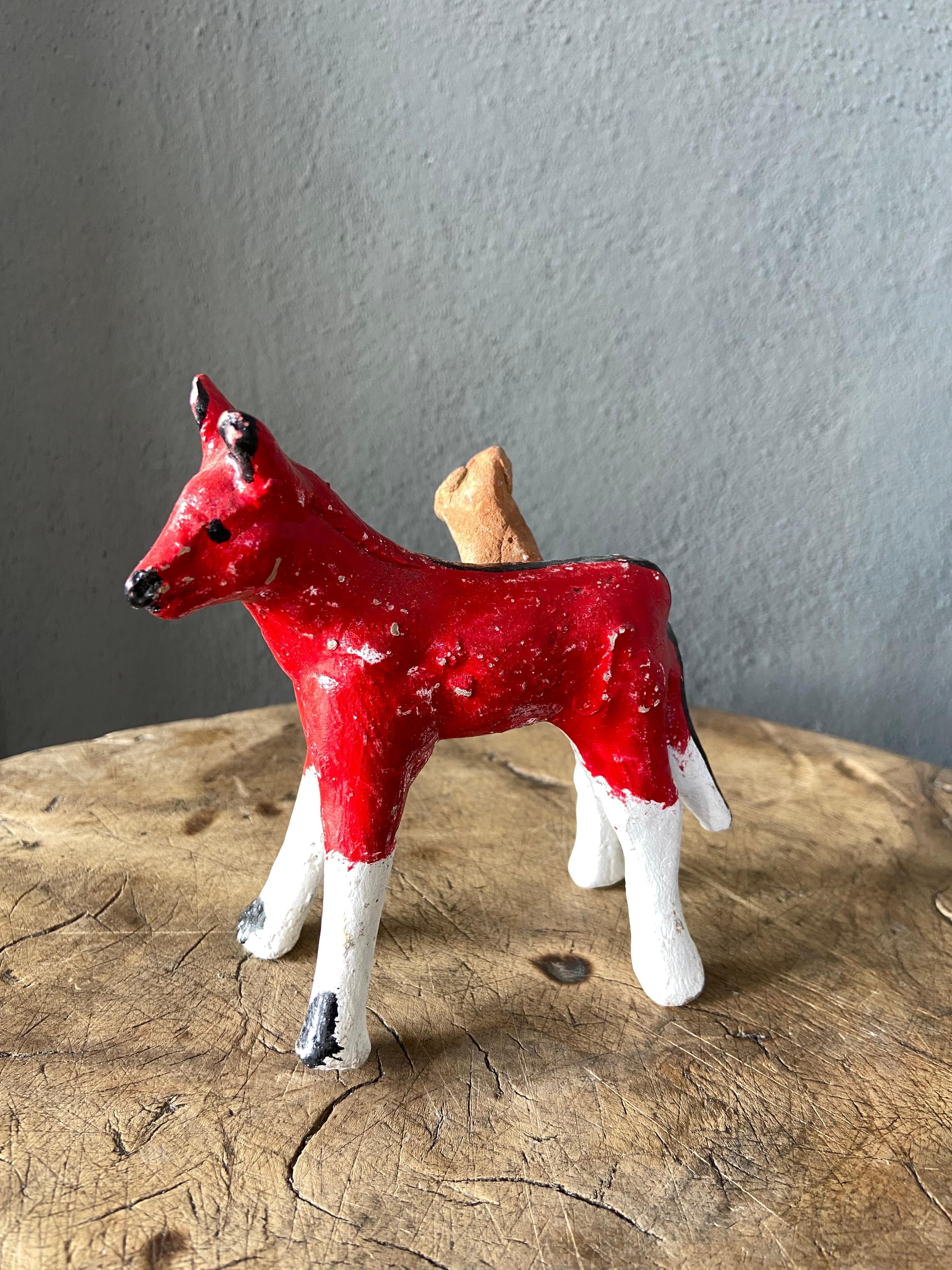 Set of Ceramic Carnival Animal Figures from Mexico, Circa 1980´s and 1990´s For Sale 4