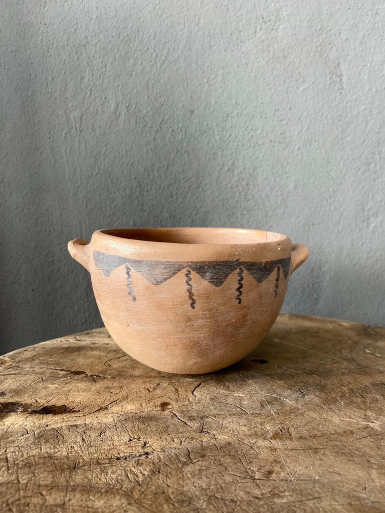 Set of Ceramic HandPainted Bowls from Mexico, Circa 1980´s For Sale at