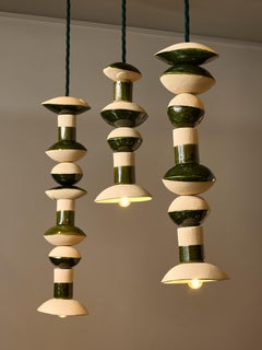 Set of Ceramic Perlo Suspensions by Amandine Gorrino