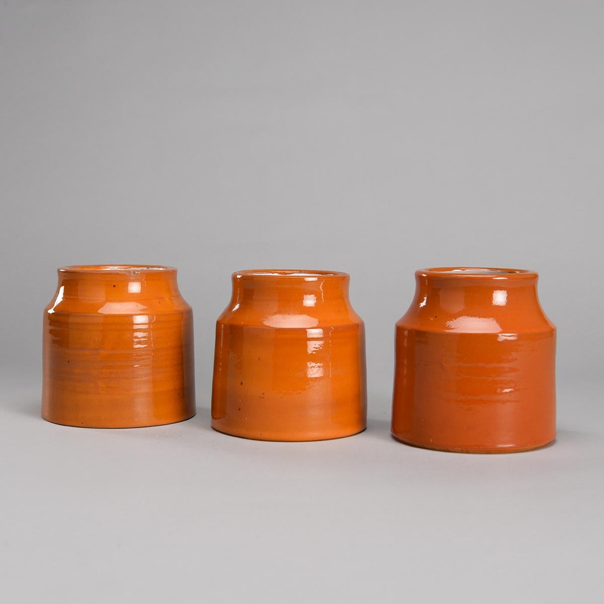 Ceramic Set of ceramic pots by Mado Jolain, France circa 1960 For Sale