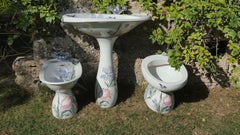 Set of Ceramic Sanitary "Torena" Design Antonia Campi for Ginori, 1959