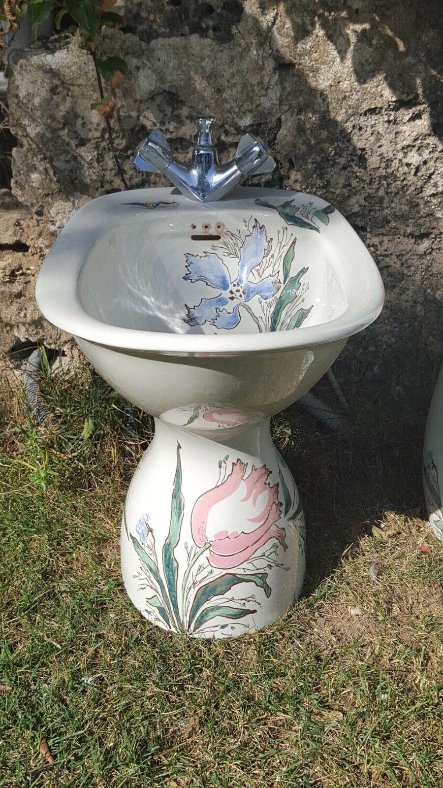 Mid-20th Century Set of Ceramic Sanitary 