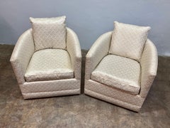 Set of Chaddok Lounge Swivel Chairs, Pair of 2