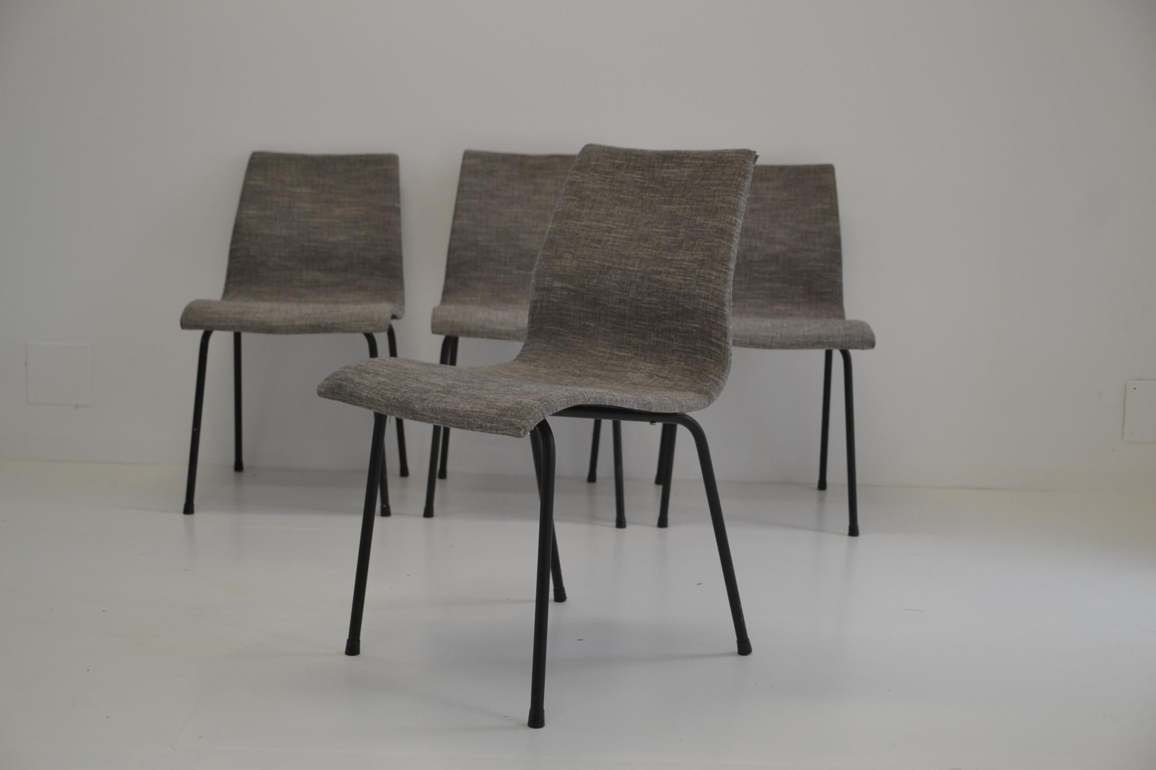 Set of chair by René-Jean Caillette
Edit GROUPE IV CHARRON
French midcentury 1950
chairs completely restored.