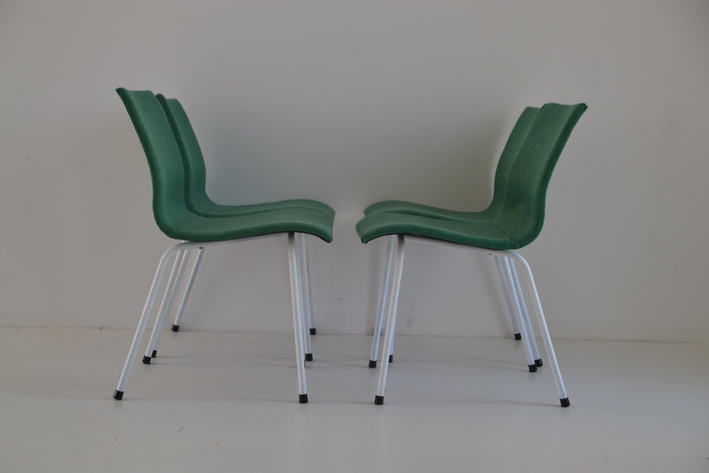 Mid-20th Century Set of Chair by René-Jean Caillette French Design