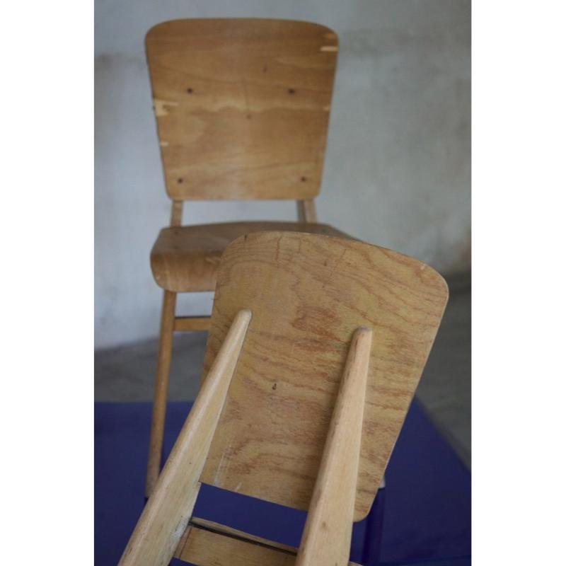 Set di sedie di Jean Prouvé, 1941 in vendita 3