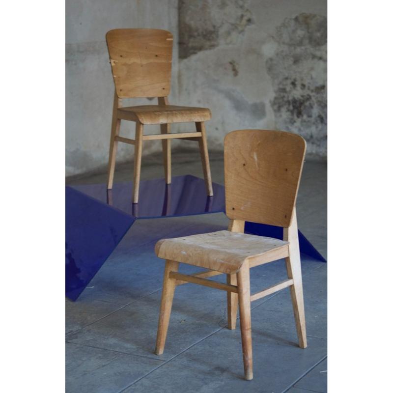 Set di sedie di Jean Prouvé, 1941 in vendita 5