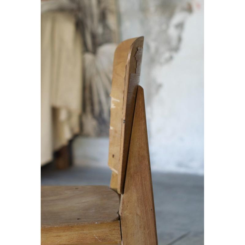 Set di sedie di Jean Prouvé, 1941 In condizioni buone in vendita a Andrézieux-Bouthéon, FR