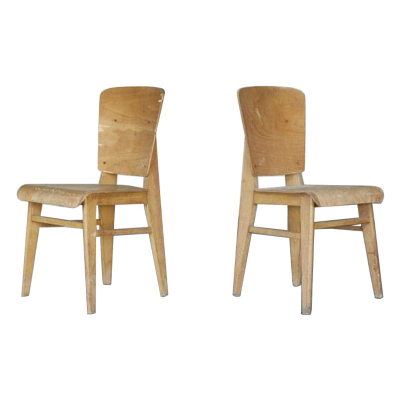 Set di sedie di Jean Prouvé, 1941 in vendita