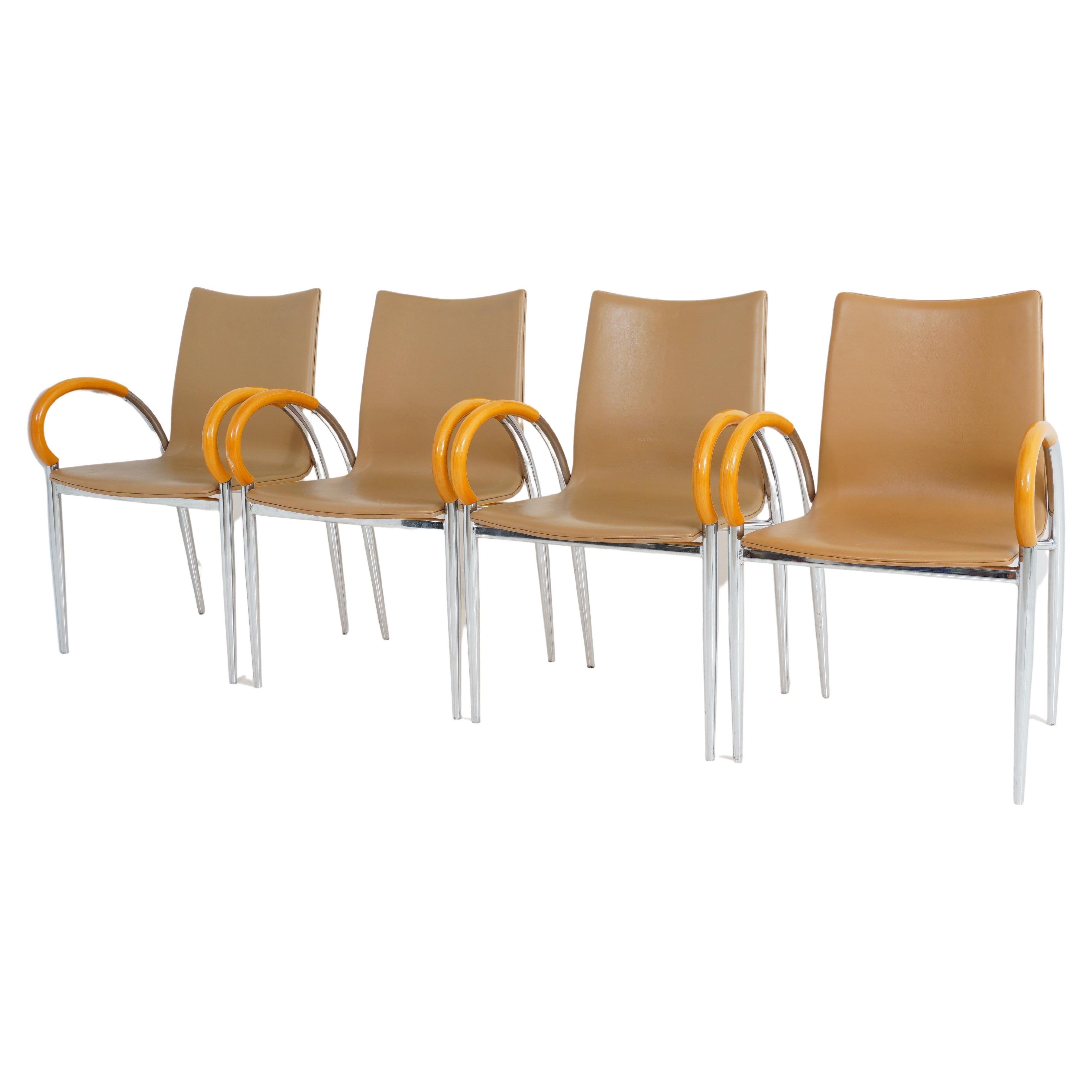 Set of Chairs by Loewenstein, 1970s For Sale