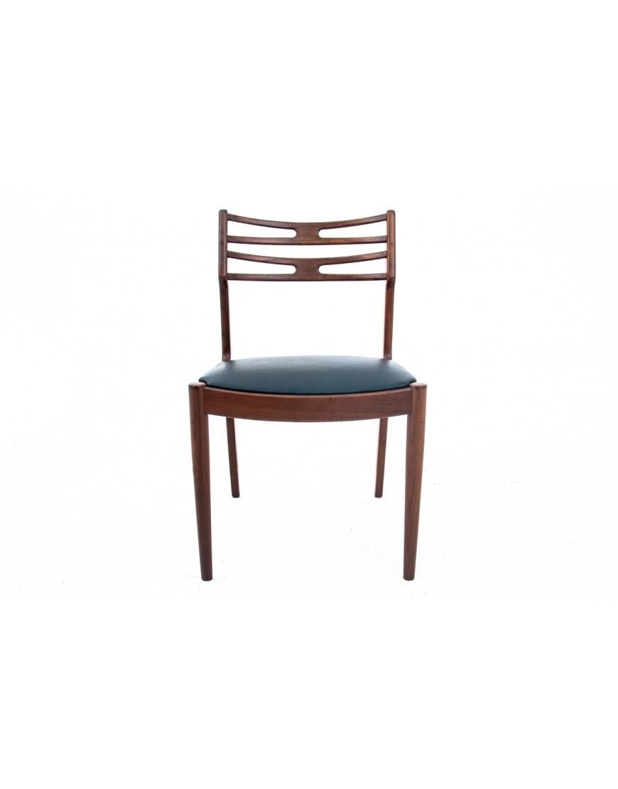 Set of chairs, Denmark, 1960s. In condizioni buone in vendita a Chorzów, PL