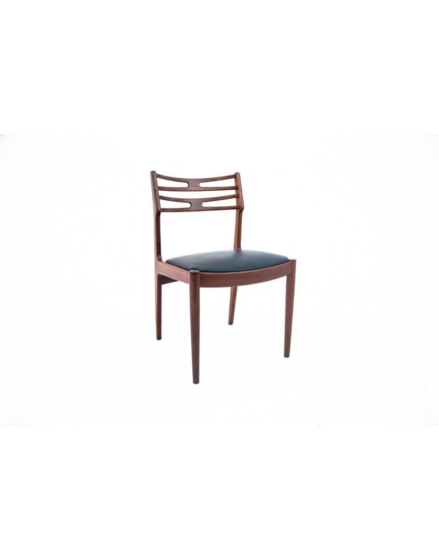 Metà XX secolo Set of chairs, Denmark, 1960s. in vendita